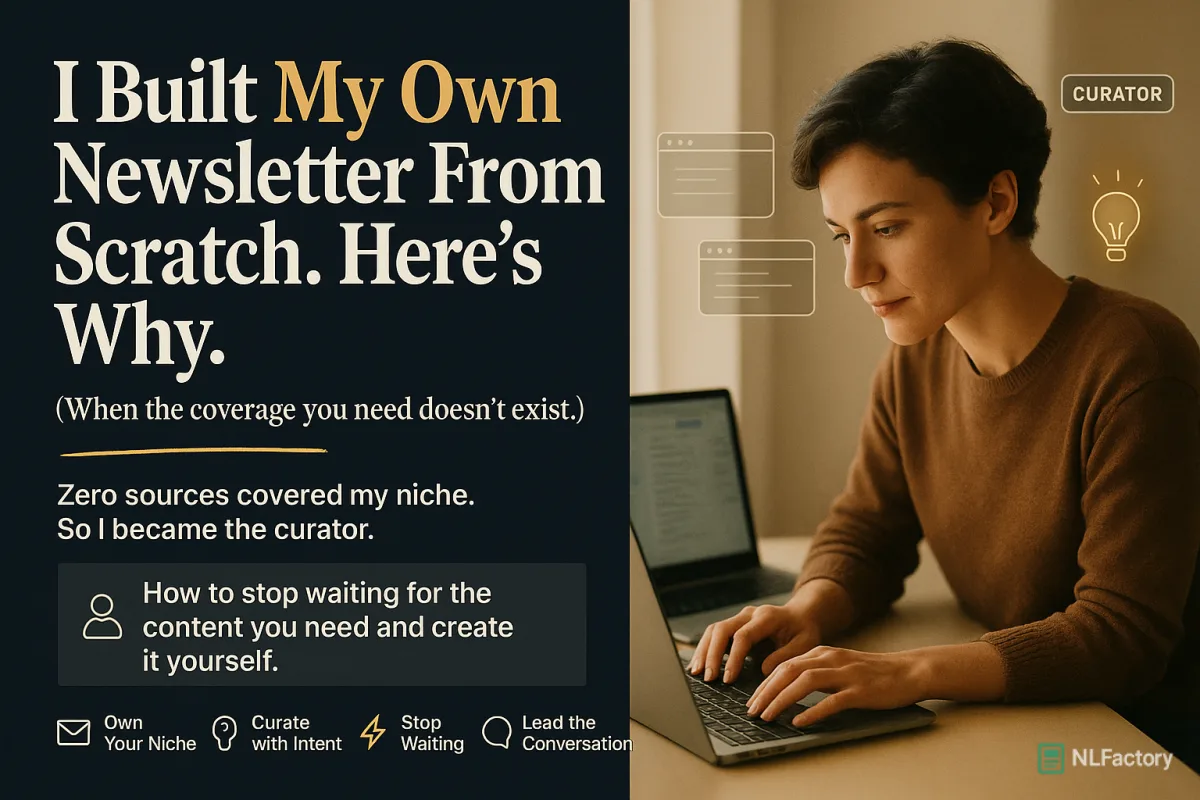 I Built My Own Newsletter From Scratch. Here's Why.