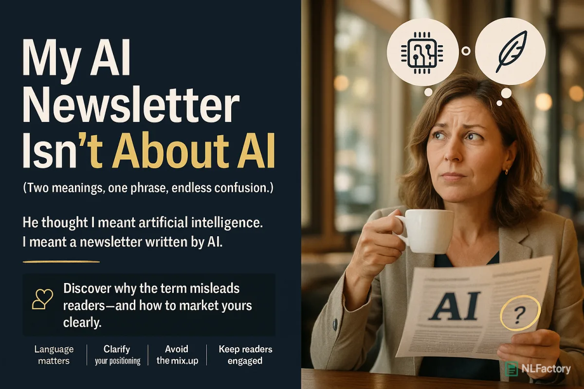 A personalized AI newsletter is written by AI for you, not about artificial intelligence
